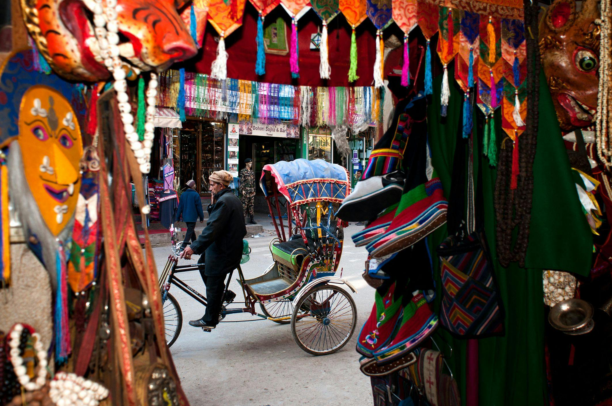 Image - 3-Hour Thamel Sightseeing Tour by Rickshaw in Kathmandu_451022