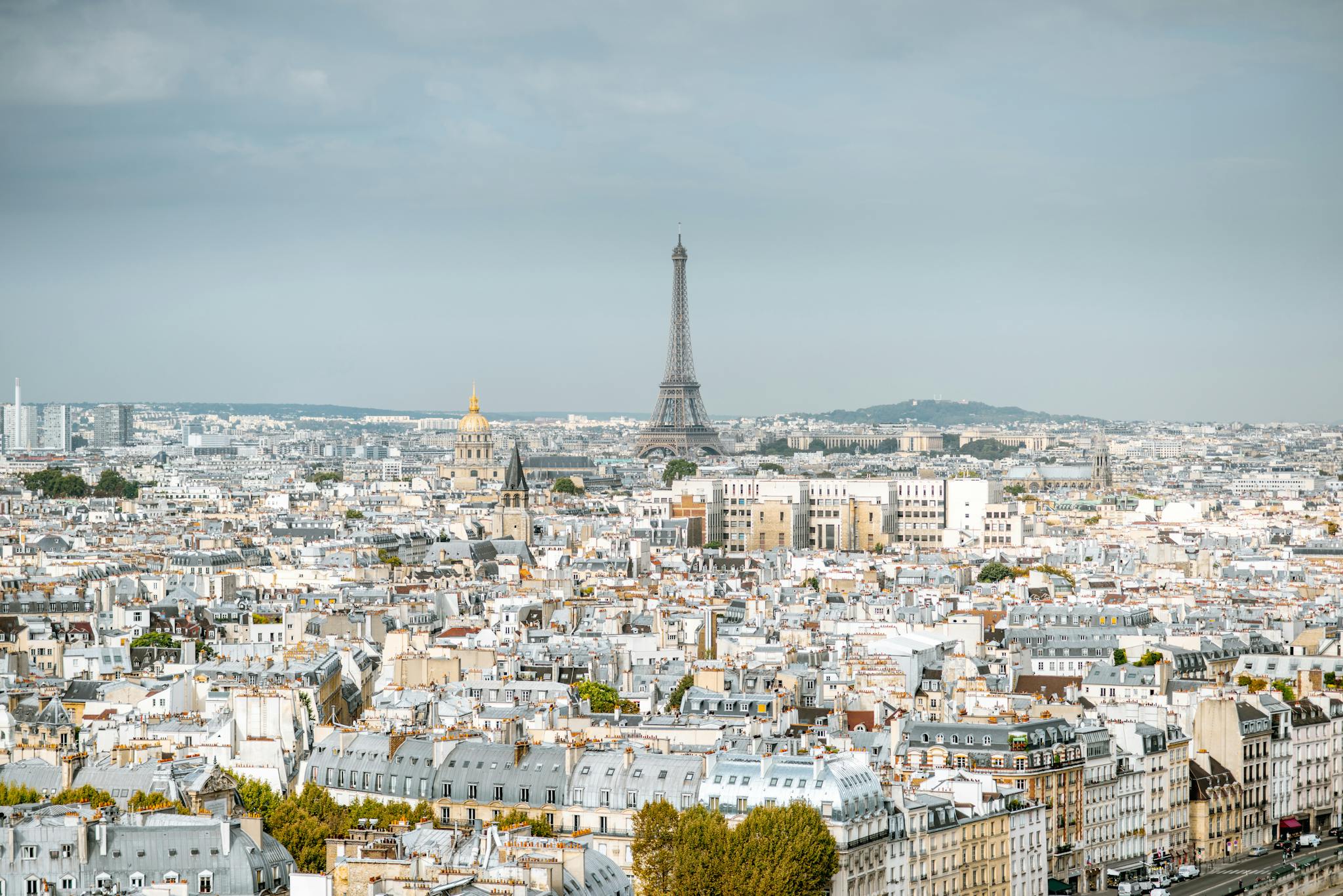 A view over Paris.