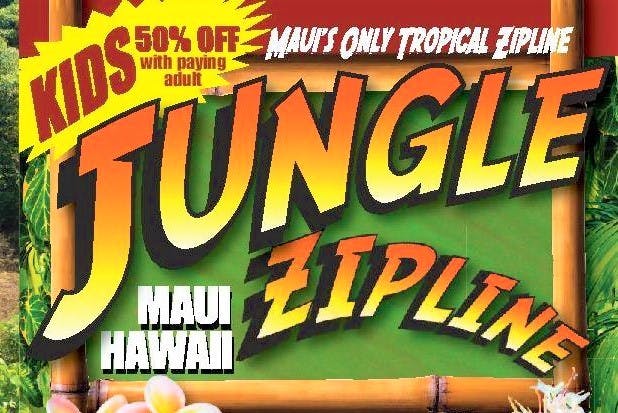 Image - Jungle Zipline Maui-HI