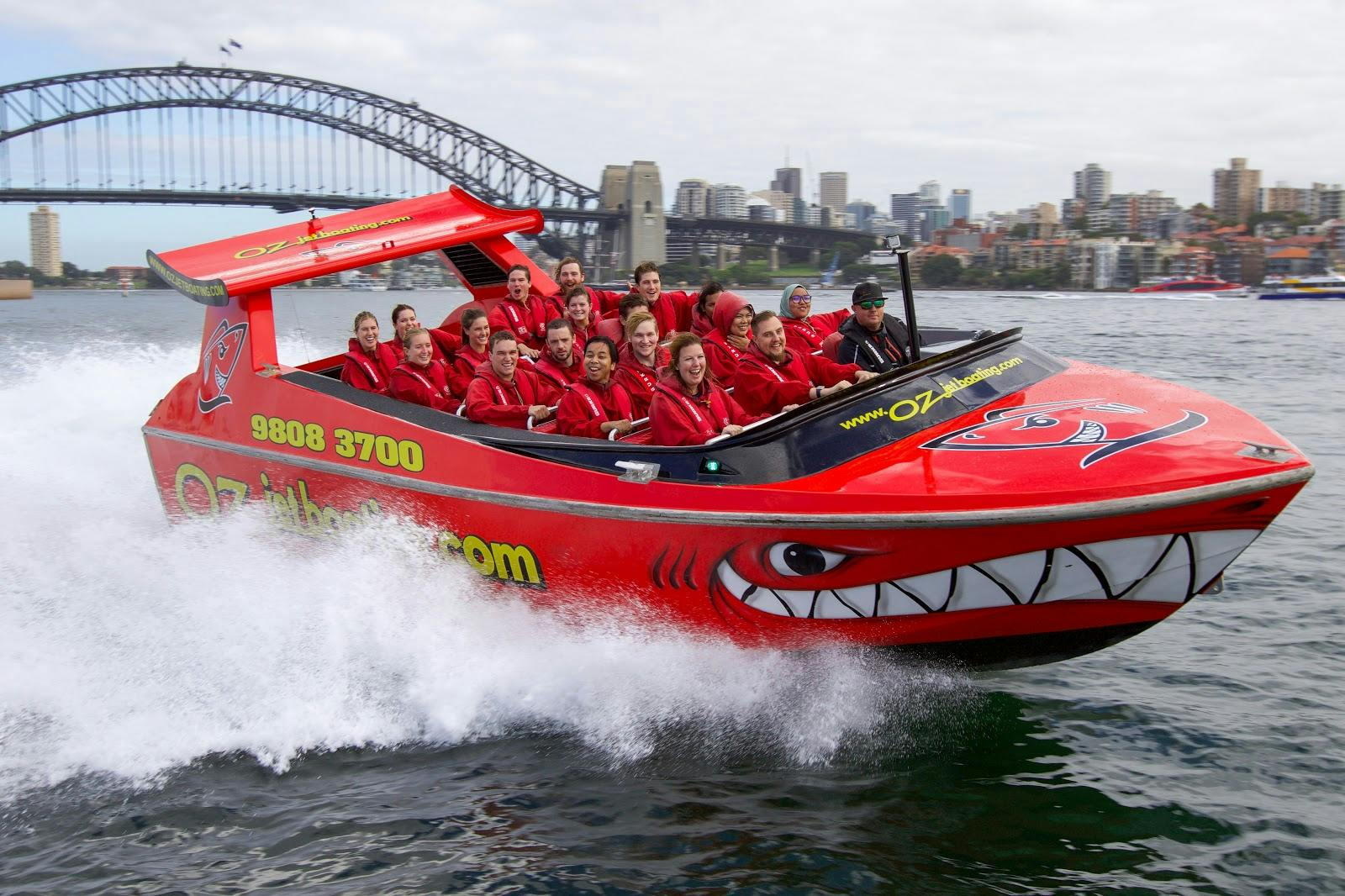 Image - Oz Jet Boating Sydney