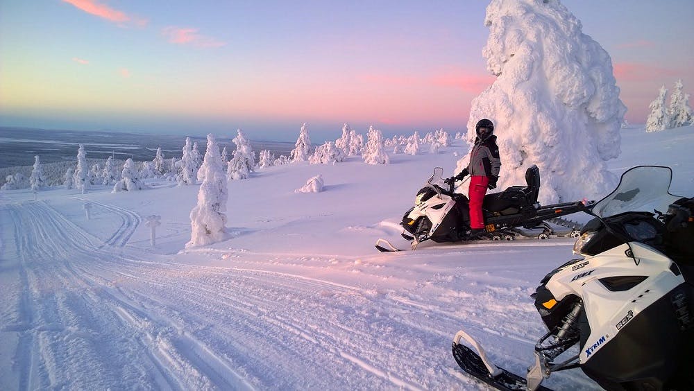 Image - Snowmobile Safari In Lapland_109905