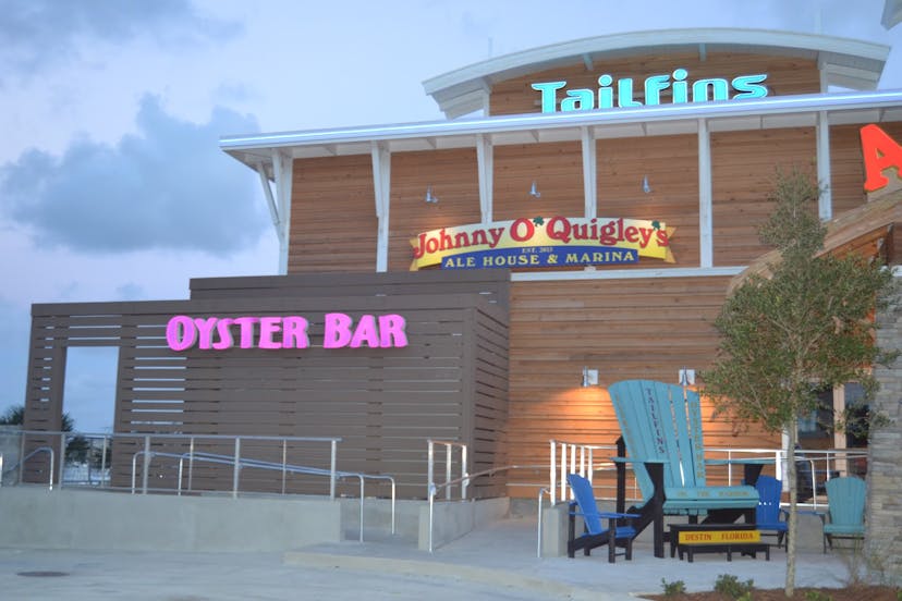 Tailfins Waterfront Grill + Sports Bar + Breakfast + Sushi Bar + Outdoor dining