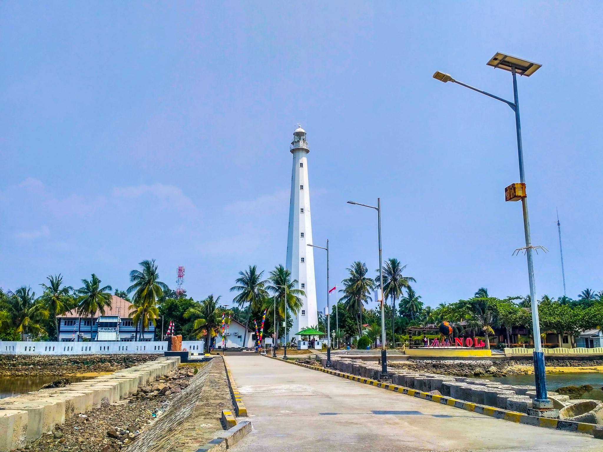 The Oldest Lighthouse in Indonesia