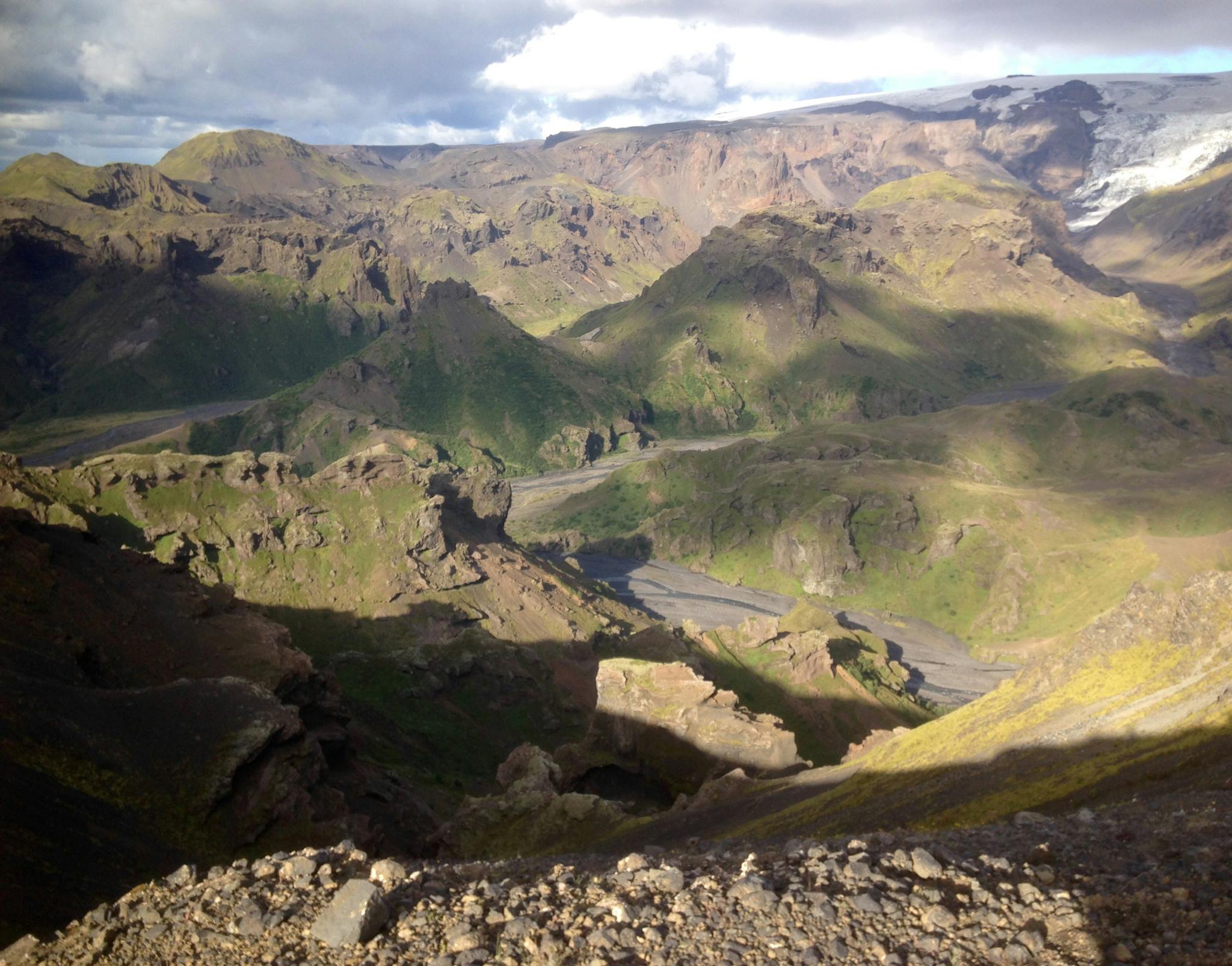 View over Goðaland