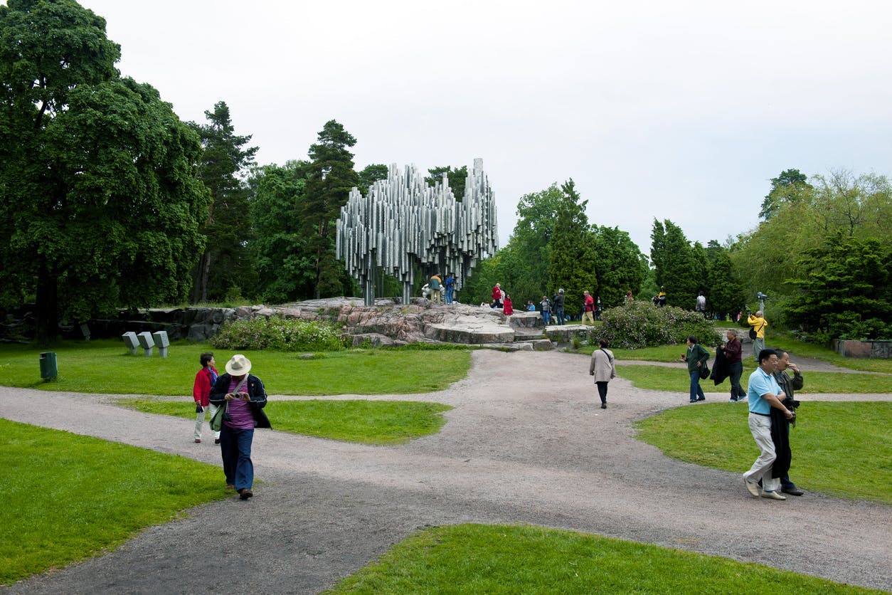 Sibelius Monument in Helsinki
