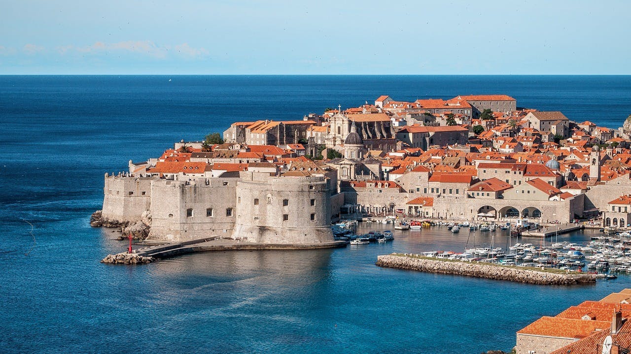 Dubrovnik's Old Town in Croatia