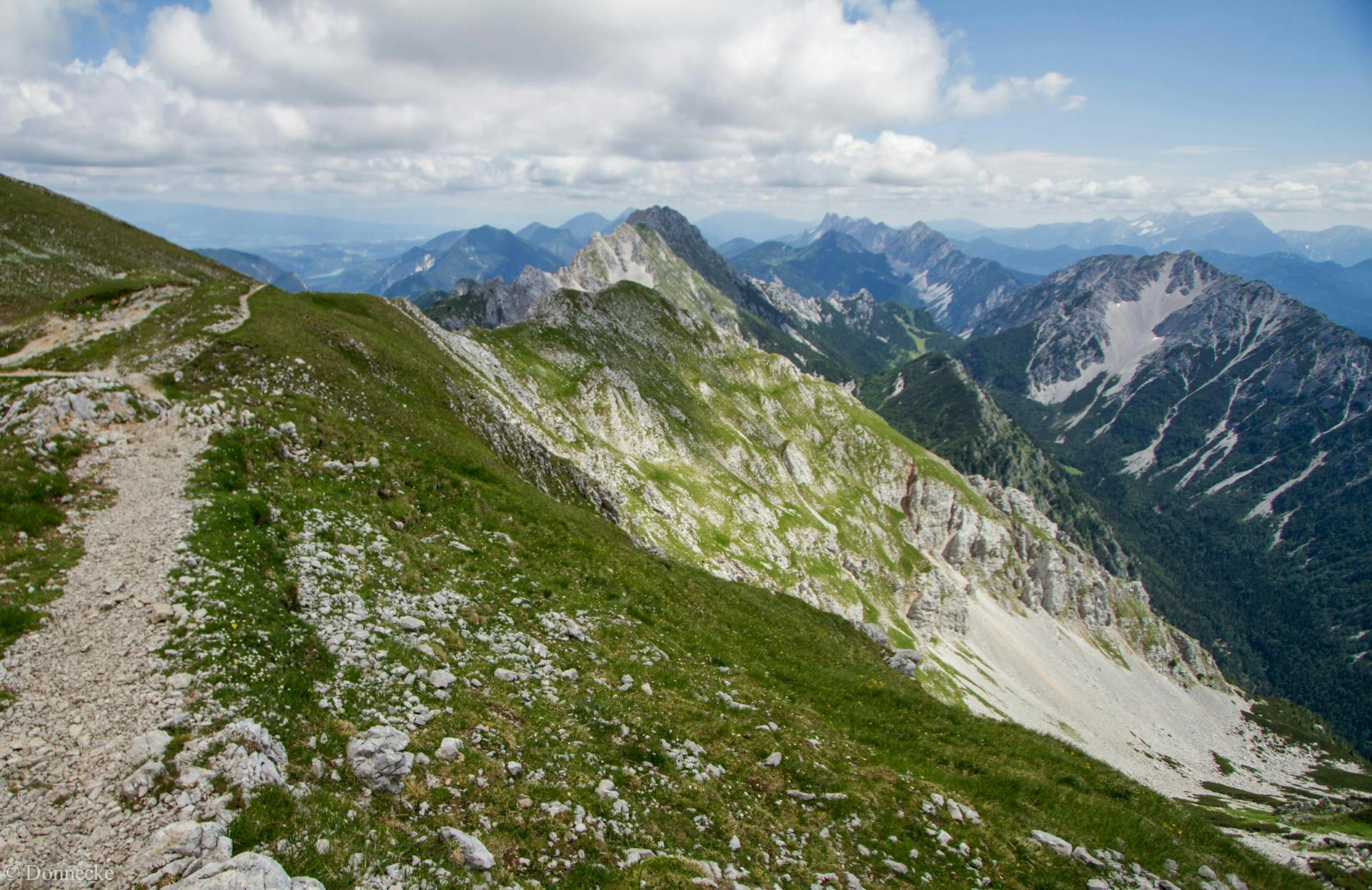 Stol  peak, the Karawanks in Slovenia.