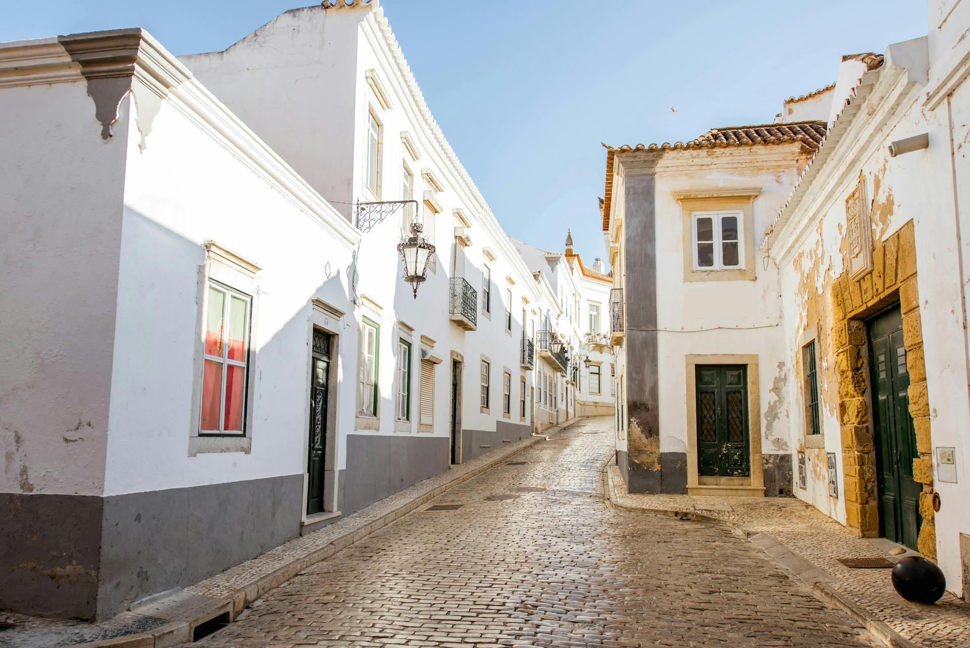 The streets of Faro. 
