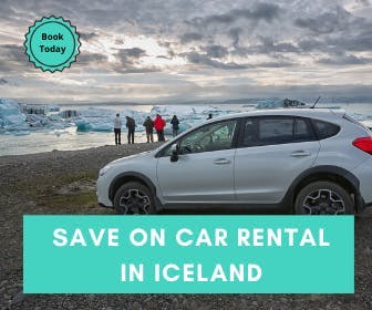 Great rental car prices in Iceland