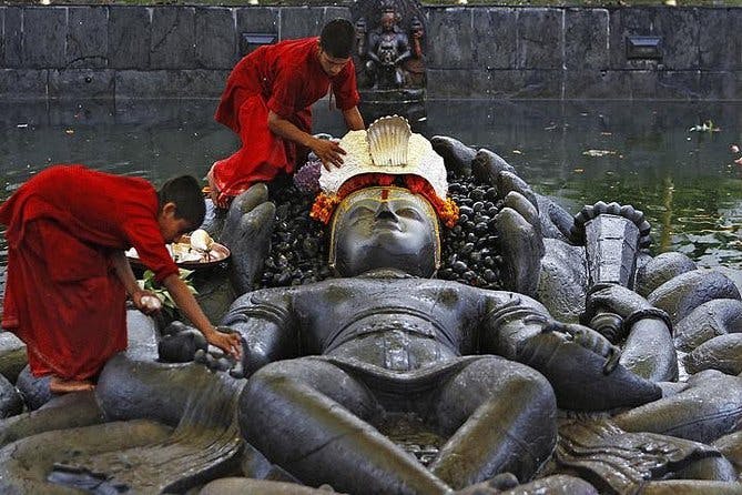 Visit Budhanilkantha Temple - The House Of The Sleeping Lord Vishnu_441120
