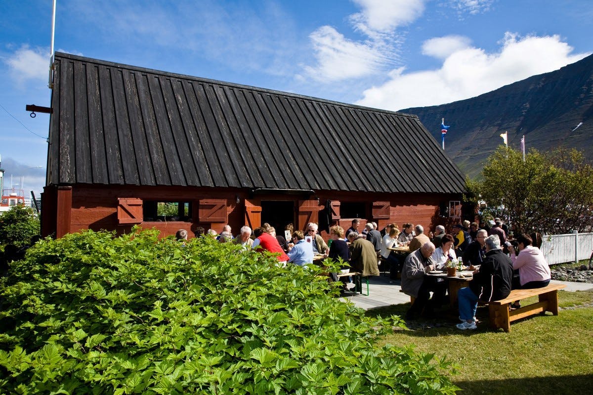 Tjoruhusid restaurant in Isafjordur