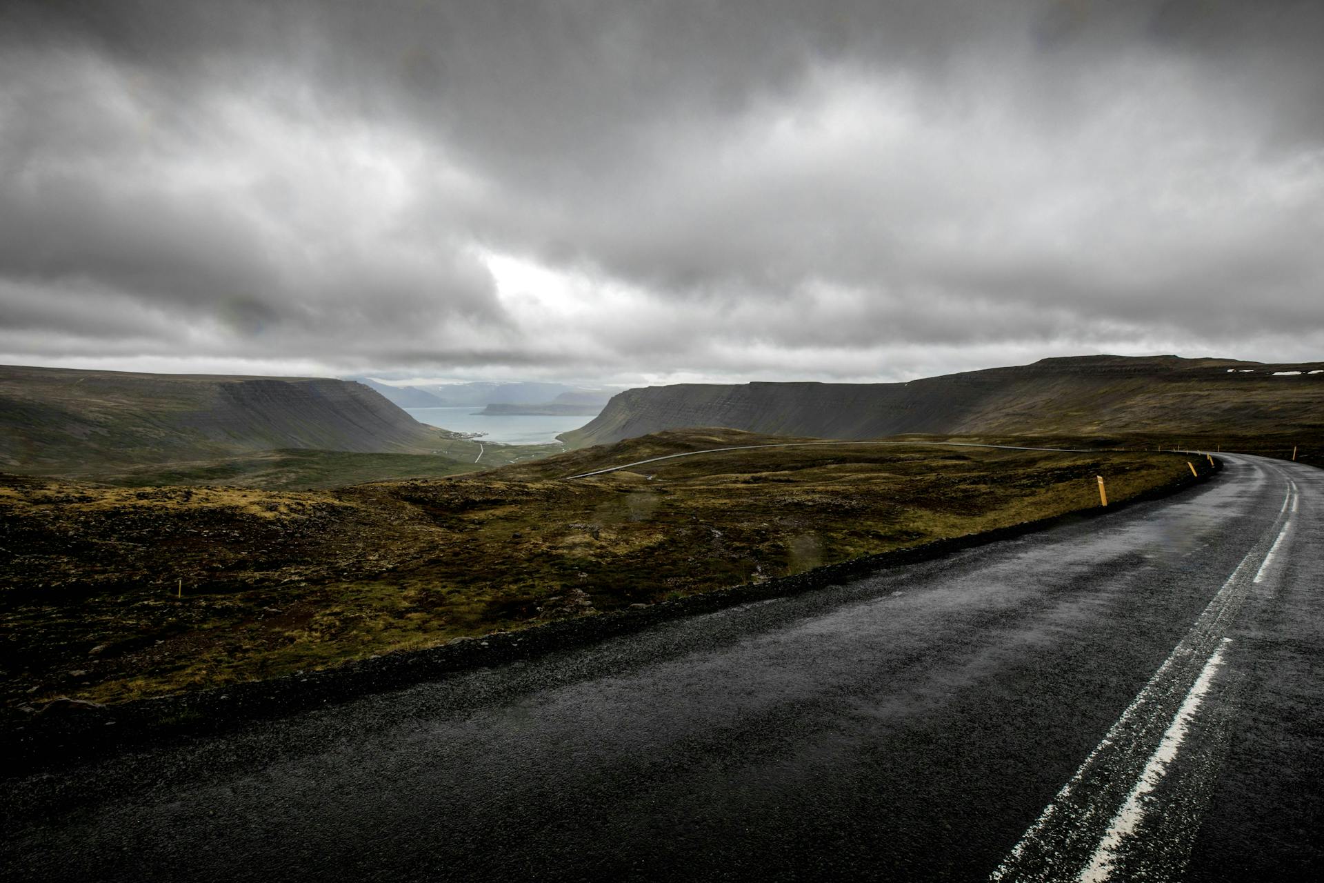 The gorgeous roads of the Westfjords